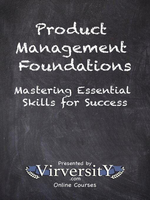 Title details for Product Management Foundations by Virversity Online Courses - Available